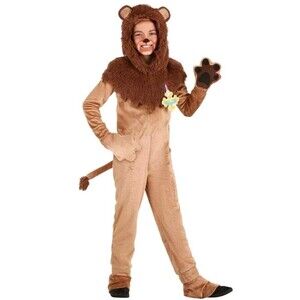 Wizard of Oz Kid’s Cowardly Lion Halloween Costume Small 4/7 New